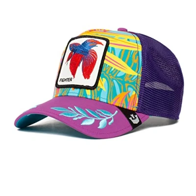 Afbeelding van Goorin Bros Trucker EVEN Betta Pet, Heren, Maat: One Size, Purple