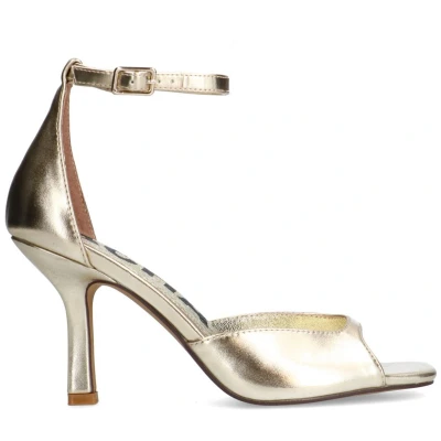 Afbeelding van sacha Sandalen met hoge hak, Dames, Maat: 40, Gold Schoenen