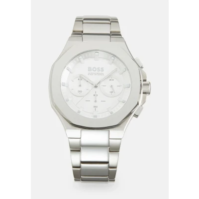 Afbeelding van HUGO BOSS heren Taper horloge HB1514087 in de kleur Zilver