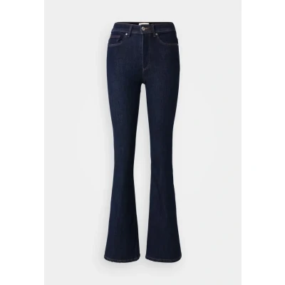 Afbeelding van ONLY Onlwauw LIFE Flared Rinse Jeans, Dames, Maat: Lx34, Dark blue denim