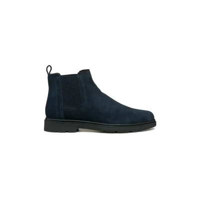 Afbeelding van Geox U Spherica Korte laarzen, Heren, Maat: 40, Navy Leer en textiel