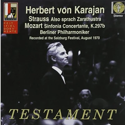 Afbeelding van Strauss: Also sprach Zarathustra; Mozart: Sinfonia Concertante, K. 297b
