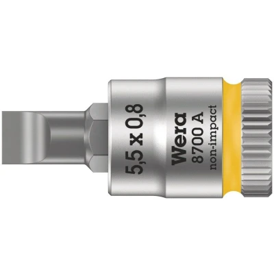 Afbeelding van Wera 05003320001 8700 A FL Zyklop Dopbit Sleuf 0,8 x 5,5 28mm 1/4&quot;
