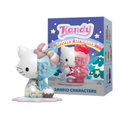 Afbeelding van Mighty Jaxx Kandy X Sanrio Snowy Dreams Edition Blind Box verzamelfiguren één verpakking bevat willekeurig figuur