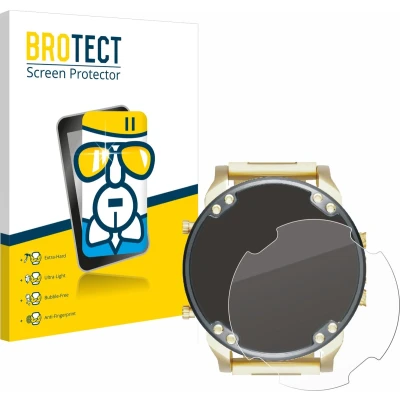 Afbeelding van BROTECT AirGlass kogelwerende glasfolie, Smartwatch beschermfolie, Transparant