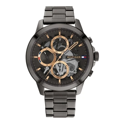 Afbeelding van Tommy Hilfiger heren Horloge TH1710479 in de kleur Antraciet