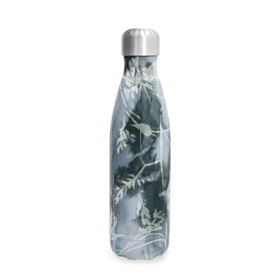 Afbeelding van S&#039;well Original Waterfles, Blauw Loof, 500 ml. Vacuüm geïsoleerde drinkfles voor koude en warme dranken BPA vrije roestvrijstalen bidon onderweg
