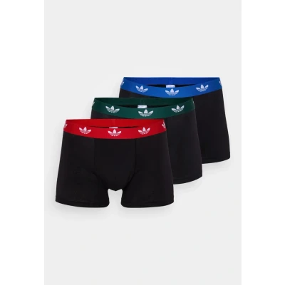 Afbeelding van adidas Originals Trunk 3 PACK Boxerbriefs, Heren, Maat: 40 42, Black