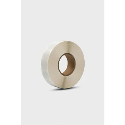 Afbeelding van OAKWOOD 2000 stuks schietpleisters en ronde puntetiketten, diameter 19 mm, in dispenserdoos, zwart, wit, goud, zilver, neongeel, markeringstabletten voor sport, kantoor