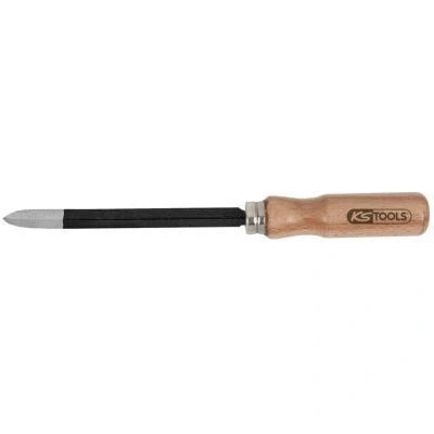 Afbeelding van KS Tools, Raspen + Vijlen, Driehoekige volle schraper (200 mm)
