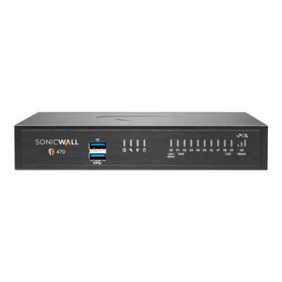 Image de SonicWall TZ Series (Gen 7) TZ470 Dispositif de sécurité avec 3 ans suite services protection essentiels et Cloud Secure Edge pour 1 an SIA Basic (10 utilisateurs) SPA Advanced (3 1GbE, 2.5GbE Promotional
