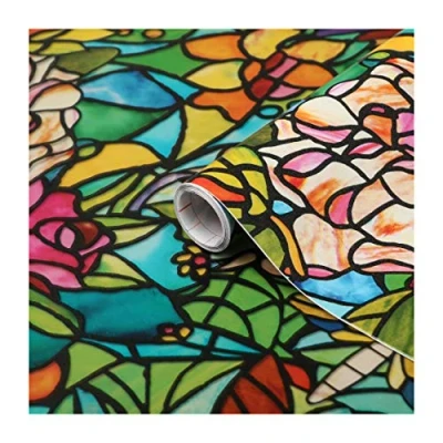 Afbeelding van d c fix zelfklevende raamfolie Tulia 17,7 &#039;&#039; x 79,8 cm