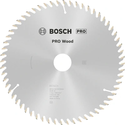 Image de BOSCH 2608641190 Lame de scie circulaire Optiline Wood, 210 x 30 2.8 mm, 60T