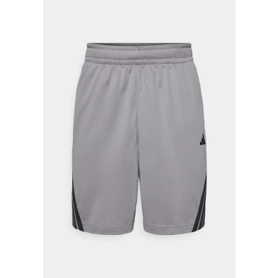 Afbeelding van adidas Performance Legends 3 Stripes Basketbalshort Heren Grijs XS 5&quot;