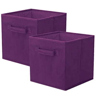 Afbeelding van PowerKing opslag Bins, opvouwbare stof kubussen en doek Organizer lade voor Closet speelgoed opslag,6 Pack