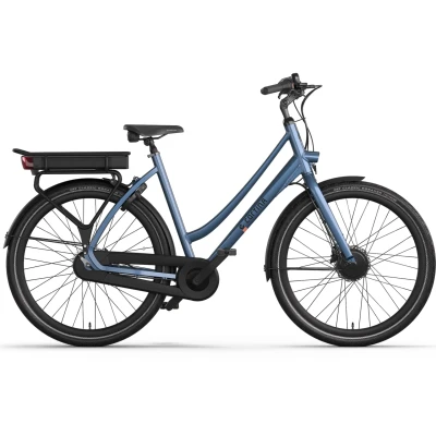 Afbeelding van Cortina E Tide MM N7 2024 Dames Elektrische Fiets bike Agean Blue 53 Cm + 150 Inruilkorting