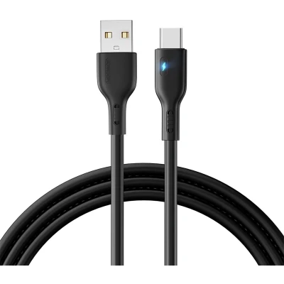 Afbeelding van USB C 3A 2m kabel Joyroom S UC027A13 zwart