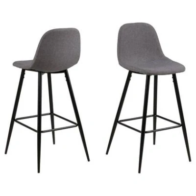 Afbeelding van Barstoel Willy Lichtgrijs Sawana Giga Living Set van 2