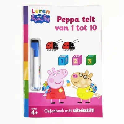 Afbeelding van Leren met Peppa Pig telt van 1 tot 10