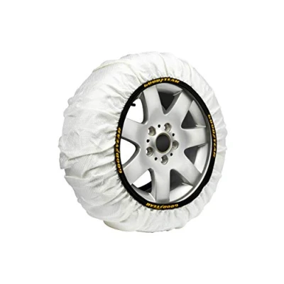 Image de Goodyear Jeu de 2 Chaînes à Neige en Textile pour Voitures Snow et Road Taille XL