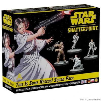 Afbeelding van Star Wars: Shatterpoint Dit Is Some Rescue! Squad Pack (speelaccessoire): Zum Spelen wordt een Grundspel van nodig