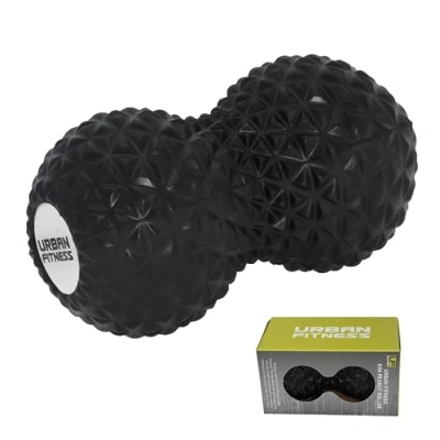Afbeelding van EVA Peanut massage roller Urban Fitness zwart