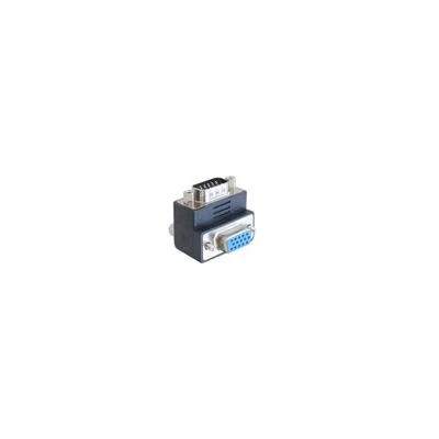 Image de VGA Delock Adapter D Sub15 &gt; St/Bu 90? gewinkelt