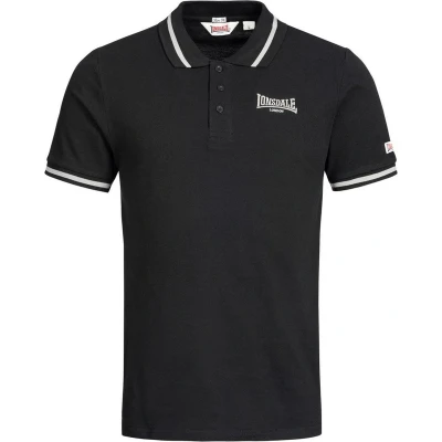 Afbeelding van Lonsdale Poloshirt, Heren, Maat: Medium, Black