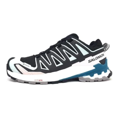 Afbeelding van Salomon XA PRO 3D V9 GTX Outdoorschoenen, Dames, Maat: 38, Black/bleached aqua/harbour blue Kunststof/ textiel