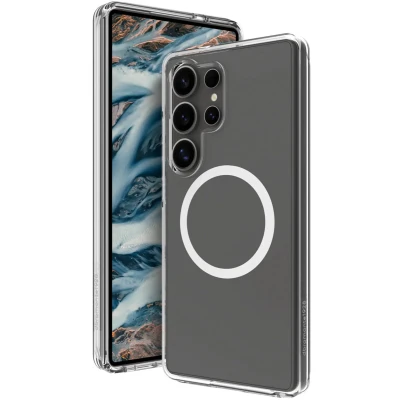 Afbeelding van dbramante1928 Iceland Pro Backcover met Qi2 voor de Samsung Galaxy S25 Ultra Transparant