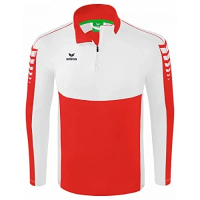 Afbeelding van Six Wings trainingstop rood/wit / 152