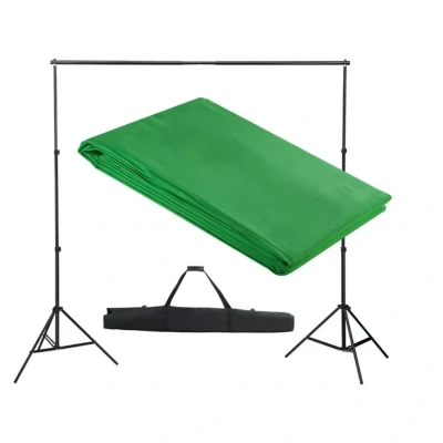 Afbeelding van VD Achtergrondsysteem 300x300 cm groen