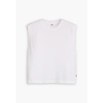 Afbeelding van Levi&#039;s BOXY TANK Top, Dames, Maat: XXS, White + slub