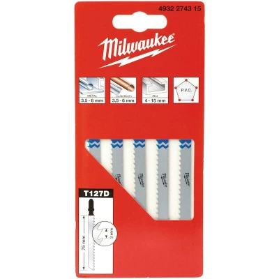 Afbeelding van Milwaukee decoupeerzaagblad T127D (5st)