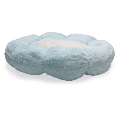 Afbeelding van Kitten Ligmand Maui Pluche Blauw 50x50x15 cm