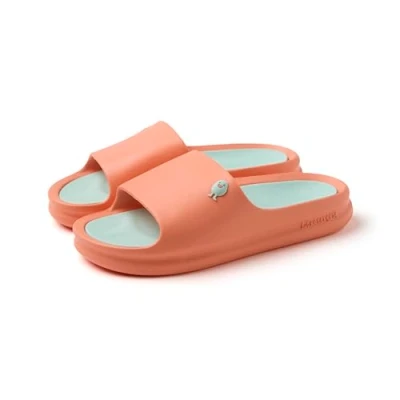 Afbeelding van Hot Potatoes Spade WITH PIN GILL Badslippers, Dames, Maat: 36, Coral Kunststof