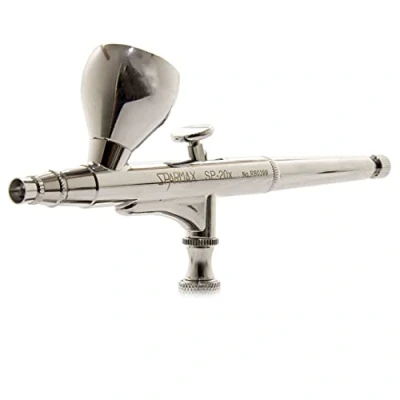 Afbeelding van SPARMAX SP20 X Dual Action zwaartekrachtairbrush, zilver, 0,2 mm