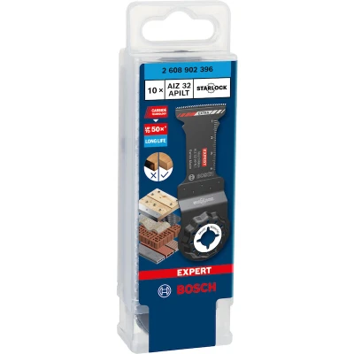 Afbeelding van Bosch Accessories 2608902396 Multitool 10 stuk(s)