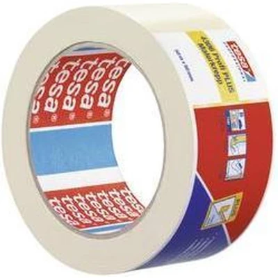 Afbeelding van tesa PREMIUM 04306 00046 02 Maskeertape tesakrepp Beige (l x b) 50 m mm 1 stuk(s)