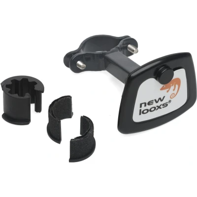 Afbeelding van New Looxs Smartlock Afneembare Bevestiging Fietsmand Zwart
