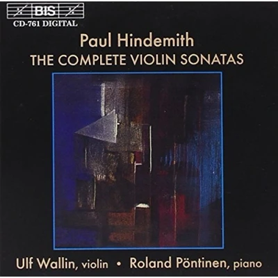 Afbeelding van Ulf Wallin &amp; Roland Pöntinen Hindemith; The Complete Violin Sonatas (CD)