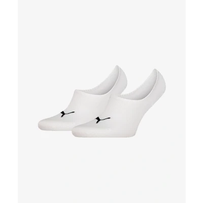 Afbeelding van PUMA Footie High Cut Unisex 2Pack Wit 3942
