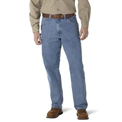 Image de Wrangler Riggs Workwear Homme Ripstop Carpenter Jean, Bleu foncé, 42W / 32L