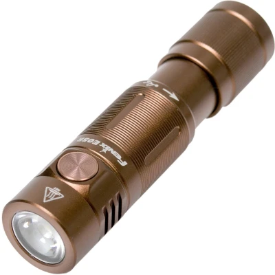 Afbeelding van Fenix E05R Zaklamp FEE05R BR Sleutelhangerzaklamp Oplaadbaar Compact Every Day Carry,400 Lumen, Bruin, Aluminium