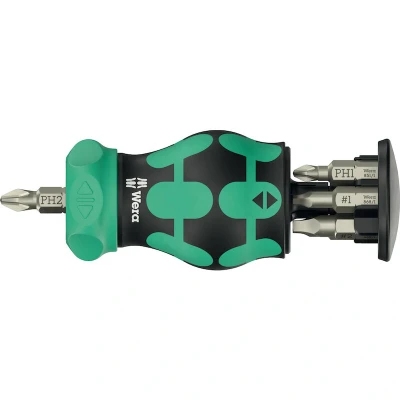 Afbeelding van Wera, Schroevendraaiers, KK Stubby Magazin RA 4