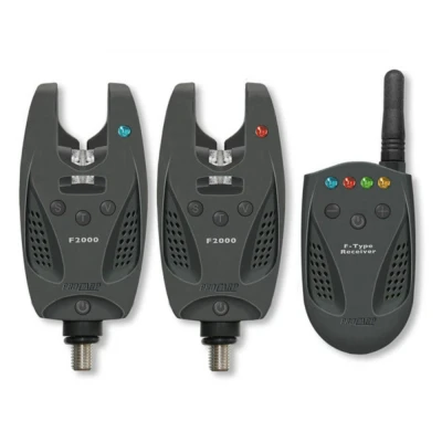 Afbeelding van Cormoran Pro Carp F 2000 Wireless Bite Indicator 2+1 Set (excl. batterijen) Beetmelders