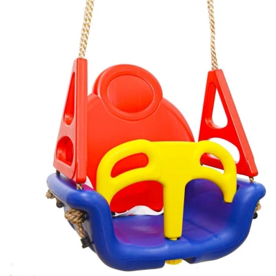 Afbeelding van 3 in 1 Kinderschommel 49x48x34cm Baby schommel tuin kinderspeelgoed