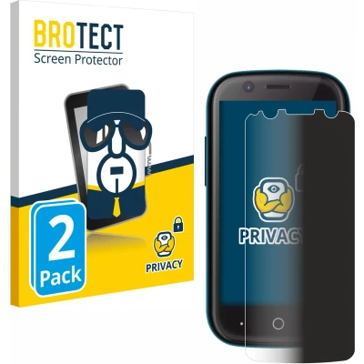 Afbeelding van BROTECT privacy screenprotector voor Unihertz Jelly 2 Folie Beschermfolie Blauwlichtfilter (2 Stuks)