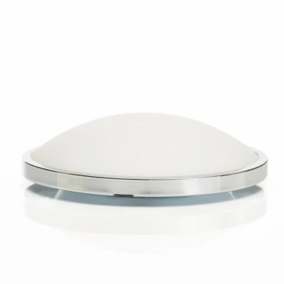 Afbeelding van PLAZA plafond en wandlamp, 31 cm, chroom
