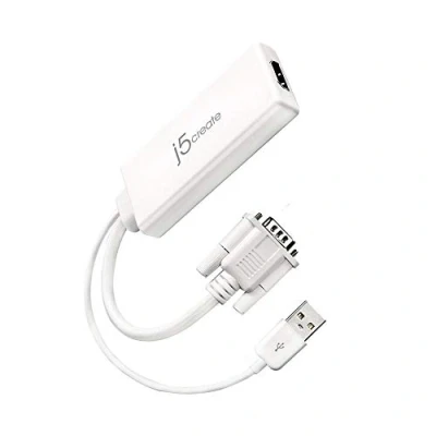 Afbeelding van j5create JDA214 N VGA naar HDMI Video Audio Adapter